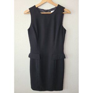 Calvin Klein Womens Dress Sheath Black Size 2